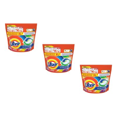 Kapsułki do prania VIZIR ALL in 1 Pods Color - 114 szt.