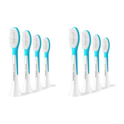 Oryginalna końcówka szczoteczki PHILIPS Sonicare HX6044 90 Miękkie włókna (8 szt.) (Dokładna higiena jamy ustnej)