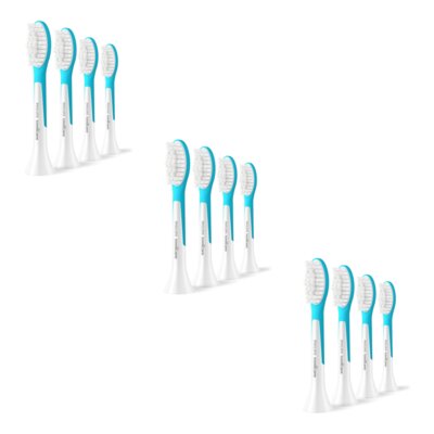Oryginalna końcówka szczoteczki PHILIPS Sonicare HX6044 90 Miękkie włókna (12 szt.) (Dokładna higiena jamy ustnej)