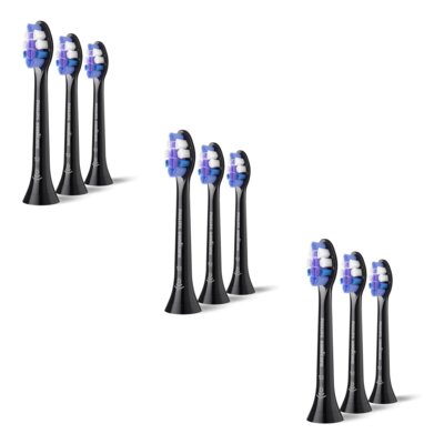 Oryginalna końcówka szczoteczki PHILIPS Sonicare HX6053/88 Bardzo miękkie włókna (9 szt.) (Nadwrażliwość zębów)