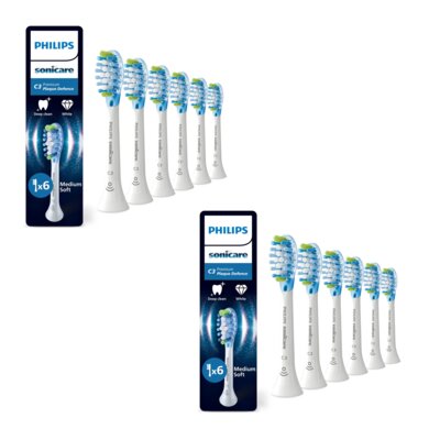 Oryginalna końcówka szczoteczki PHILIPS Sonicare HX9046/87 (12 szt.) (Miękkie włókna)