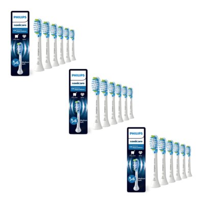 Oryginalna końcówka szczoteczki PHILIPS Sonicare HX9046/87 (18 szt.) (Miękkie włókna)