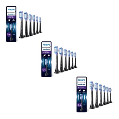 Oryginalna końcówka szczoteczki PHILIPS Sonicare HX9056/88 (18 szt.) (Miękkie włókna)