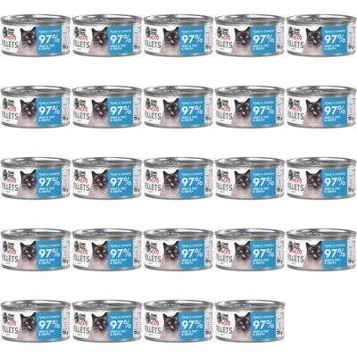 Karma dla kota JOHN DOG For Cats Tuńczyk i kurczak Filety 24 x 70 g