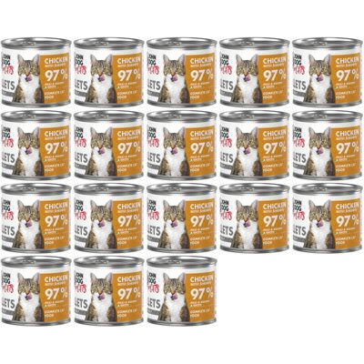 Karma dla kota JOHN DOG For Cats Kurczak z krewetkami filety 18 x 140 g