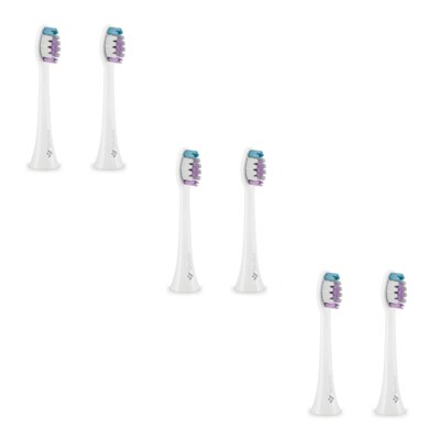 Końcówka szczoteczki TRUELIFE SonicBrush Clean Sensitive Biały (6 szt.) (Delikatnie masują dziąsła)