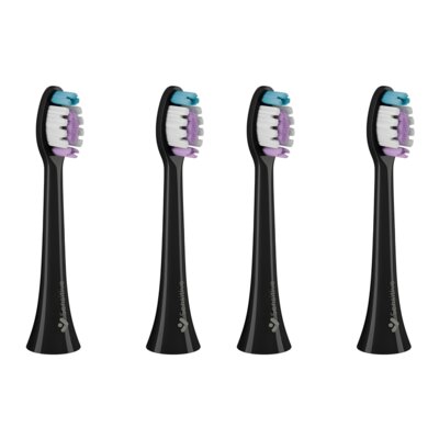 Końcówka szczoteczki TRUELIFE SonicBrush Clean Sensitive Czarny (4 szt.) (Delikatnie masują dziąsła)