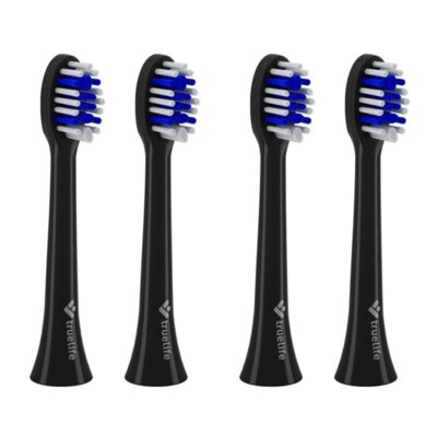 Końcówka szczoteczki TRUELIFE SonicBrush Compact Czarno-niebieski (4 szt.)