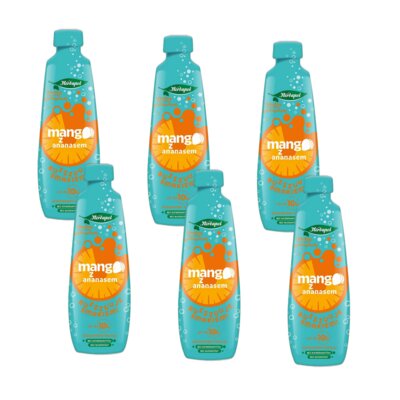 Koncentrat napoju HERBAPOL Mango z ananasem 6 x 405 ml