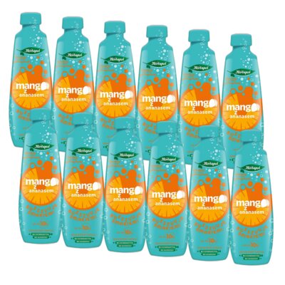 Koncentrat napoju HERBAPOL Mango z ananasem 12 x 405 ml