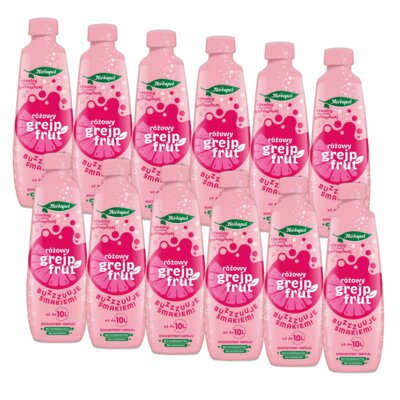 Koncentrat napoju HERBAPOL Różowy Grejpfrut 12 x 405 ml