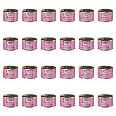 Karma dla kota DOLINA NOTECI Superfood Sterilised Indyk z przepiórką i zieloną herbatą 24 x 185 g