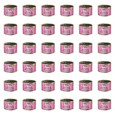 Karma dla kota DOLINA NOTECI Superfood Sterilised Indyk z przepiórką i zieloną herbatą 36 x 185 g