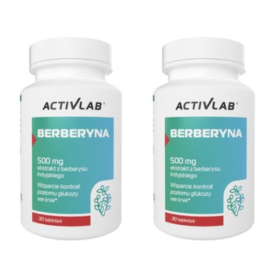 Berberyna ACTIVLAB (2 x 30 tabletek)