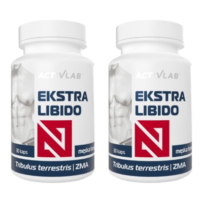 Booster testosteronu ACTIVLAB Ekstra Libido (2 x 30 kapsułek)