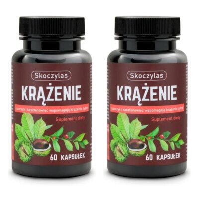 Suplement diety SKOCZYLAS Krążenie (2 x 60 kapsułek)