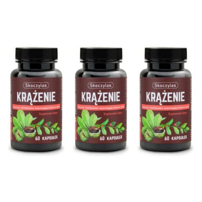Suplement diety SKOCZYLAS Krążenie (3 x 60 kapsułek)
