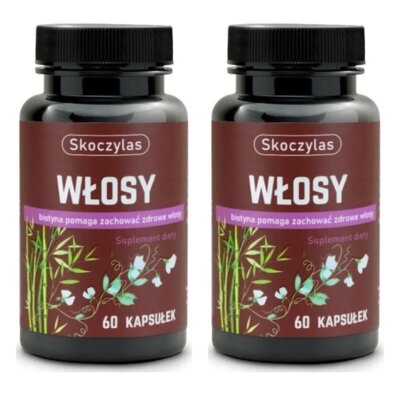 Suplement diety SKOCZYLAS Włosy (2 x 60 kapsułek)
