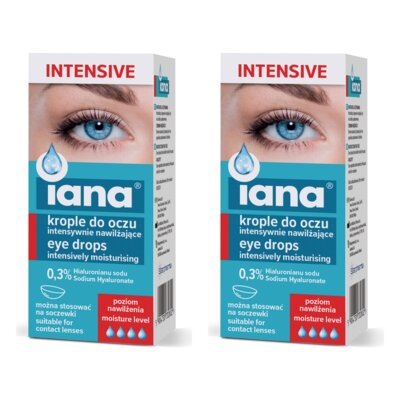 Krople do oczu IANA Intensive (2 x 10 ml)