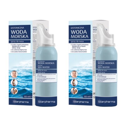 Spray do nosa STARPHARMA Izotoniczna woda morska (2 x 100 ml)