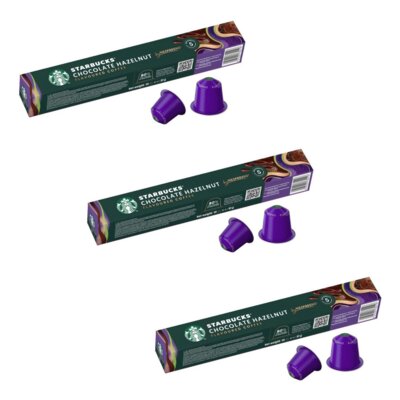 Kapsułki STARBUCKS Chocolate Hazelnut do ekspresu Nespresso (30 szt.)