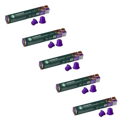 Kapsułki STARBUCKS Chocolate Hazelnut do ekspresu Nespresso (50 szt.)
