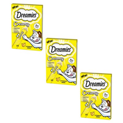 Przysmak dla kota DREAMIES Creamy Ser 12 x 10 g