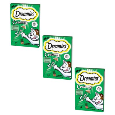 Przysmak dla kota DREAMIES Creamy z kocimiętką 12 x 10 g