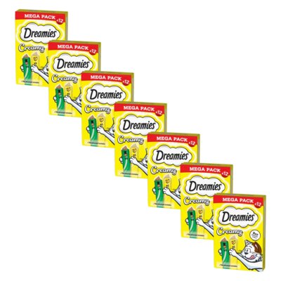 Przysmak dla kota DREAMIES Creamy z serem i kocimiętką 84 x 10 g