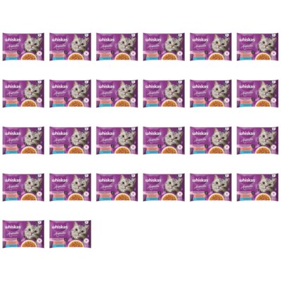 Karma dla kota WHISKAS Aromatyczna Mieszanka (104 x 85 g)