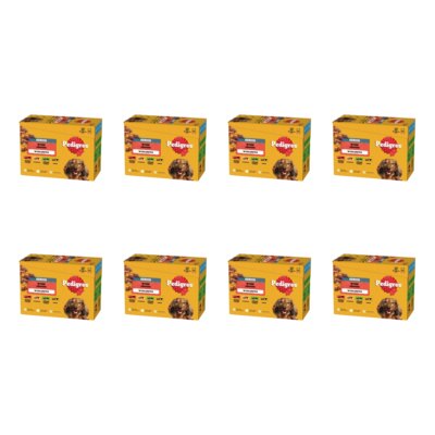 Karma dla psa PEDIGREE Senior Wybór smaków w galaretce 96 x 100 g