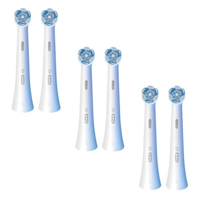 Oryginalna końcówka szczoteczki ORAL-B IO Ultimate Clean (6 szt.) (Usuwa płytkę bakteryjną) Biały