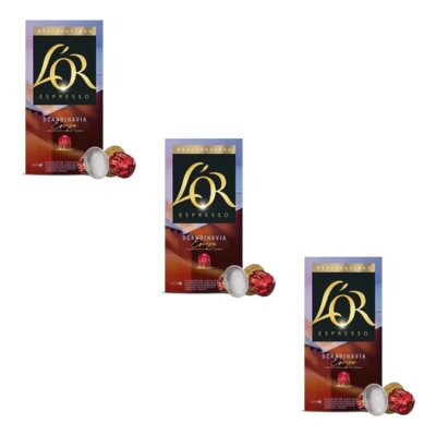 Kapsułki L'OR Scandinavia do ekspresu Nespresso (30 szt.)