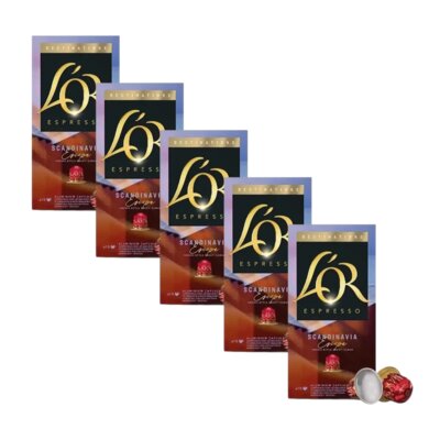Kapsułki L'OR Scandinavia do ekspresu Nespresso (50 szt.)