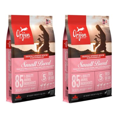 Karma dla psa ORIJEN Small Breed Indyk 2 x 4.5 kg