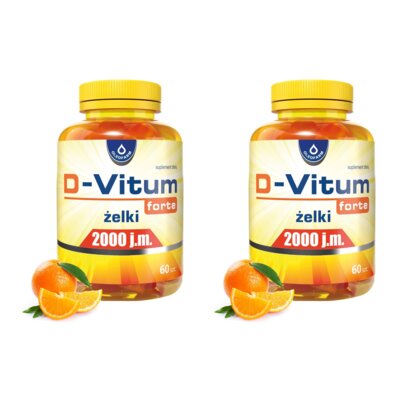 Kompleks witamin OLEOFARM D-Vitum (2 x 60 żelek)