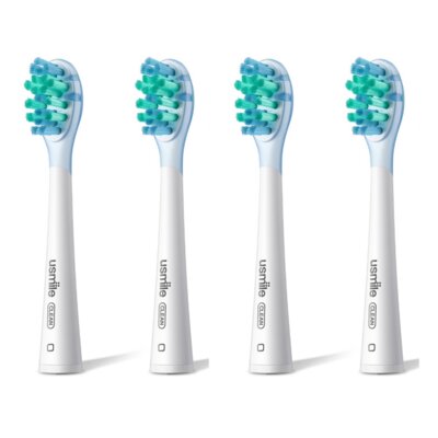 Oryginalna końcówka szczoteczki USMILE Advanced Cleaning (4 szt.) (Usuwa płytkę bakteryjną)