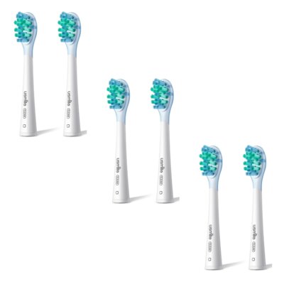 Oryginalna końcówka szczoteczki USMILE Advanced Cleaning (6 szt.) (Usuwa płytkę bakteryjną)
