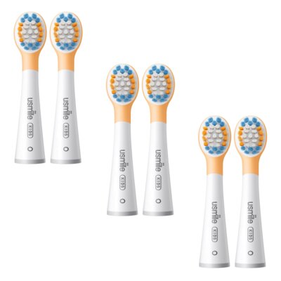 Oryginalna końcówka szczoteczki USMILE Mini Full-Effect Cleaning (6 szt.) (Dla dzieci)