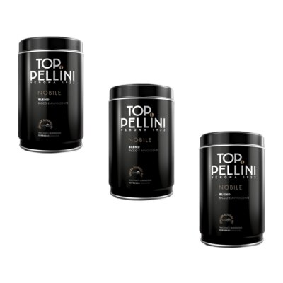 Kawa mielona PELLINI Top Nobile Blend 3 x 0.25 kg