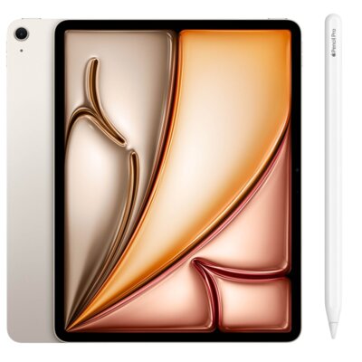 Tablet APPLE iPad Air 13" 8 gen. 2026 128 GB Wi-Fi Księżycowa poświata + Rysik APPLE Pencil Pro
