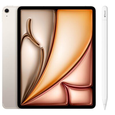 Tablet APPLE iPad Air 13" 8 gen. 2026 1 TB 5G Wi-Fi Księżycowa poświata + Rysik APPLE USB-C MUWA3ZM/A
