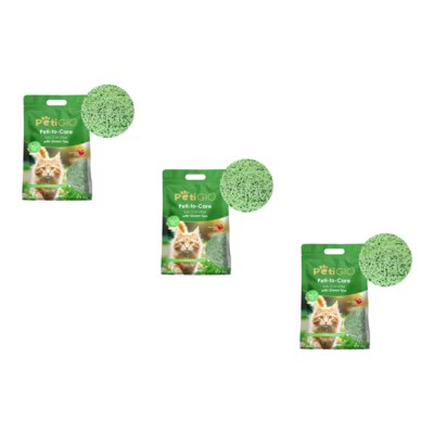 Żwirek dla kota PETIGIO Peti-to-Care Tofu Geen Tea PETI-261 3 x 6 L