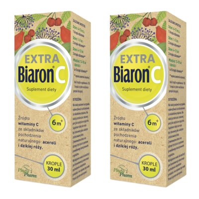 Witamina C BIARON Extra (2 x 30 ml)