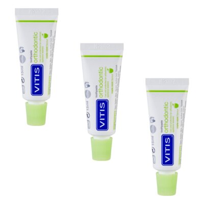 Pasta do zębów VITIS Orthodontic 3 x 100 ml