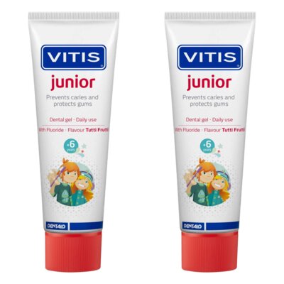 Pasta do zębów VITIS Junior 2 x 75 ml