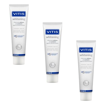 Pasta do zębów VITIS Whitening 3 x 100 ml