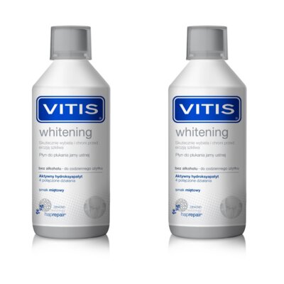 Płyn do płukania jamy ustnej VITIS Whitening 2 x 500 ml