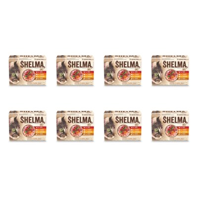 Karma dla kota SHELMA Mix Smaków 96 x 85 g