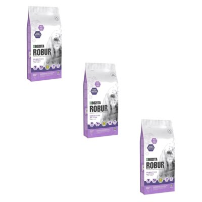 Karma dla psa BOZITA Robur Sensitive Grain Free Active Jagnięcina 3 x 12 kg
